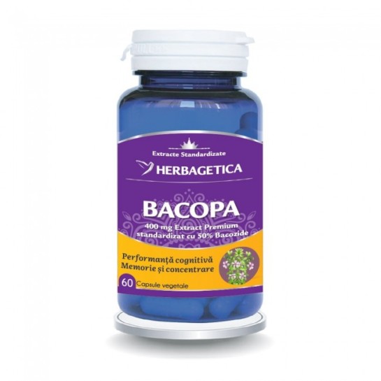 Bacopa monnieri 60 capsule, Herbagetica