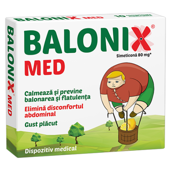Balonix med, 20 comprimate, Fiterman Pharma