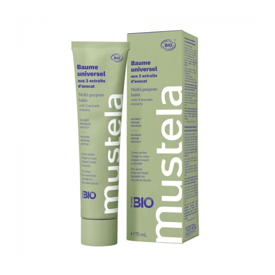 Balsam multifunctional BIO cu 3 extracte de avocado, 75ml, Mustela