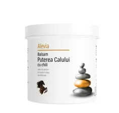 Balsam Puterea Calului cu chili 250g, Alevia