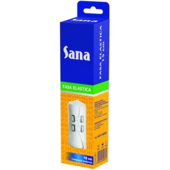 Bandaj elastic 15cm x 3m, Sana