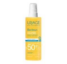 Uriage Bariesun, spray invizibil fara parfum protectie solara, SPF50+, 200ml