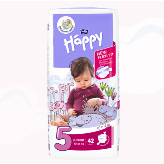 Bella Happy nr 5 scutece copii junior 12-25kg