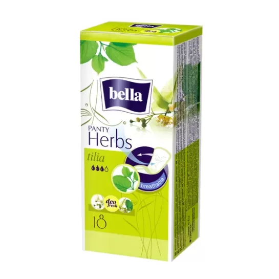 Bella Herbs Panty floare de tei, 18 bucăti