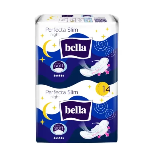 Bella Perfecta Slim Night Extrasoft, 14 bucăti