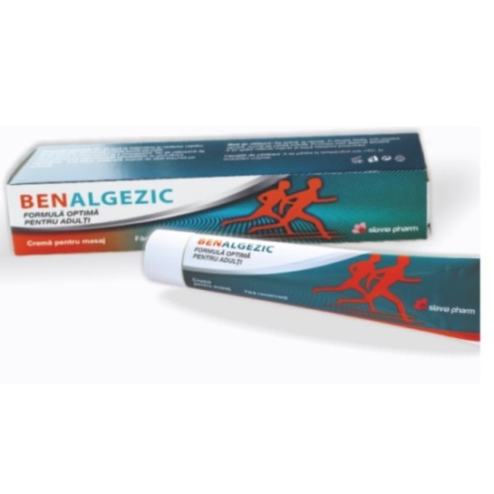 Benalgezic cremă pentru masaj, 45 ml, Slavia Pharm