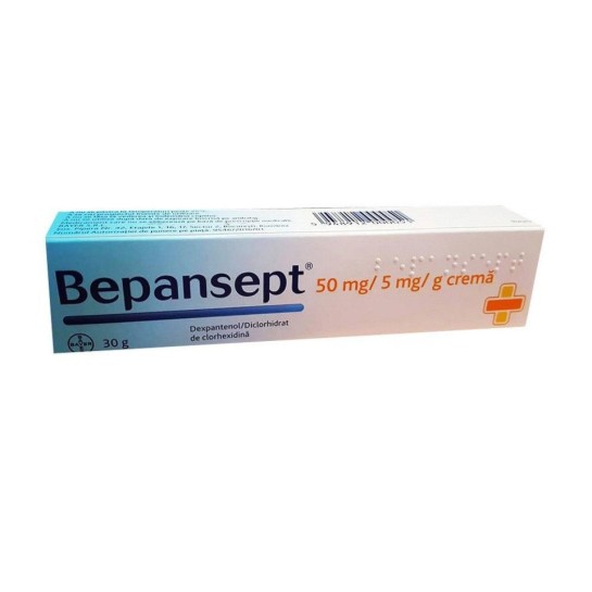 Bepansept 50mg/5mg/g, crema 30g, Bayer
