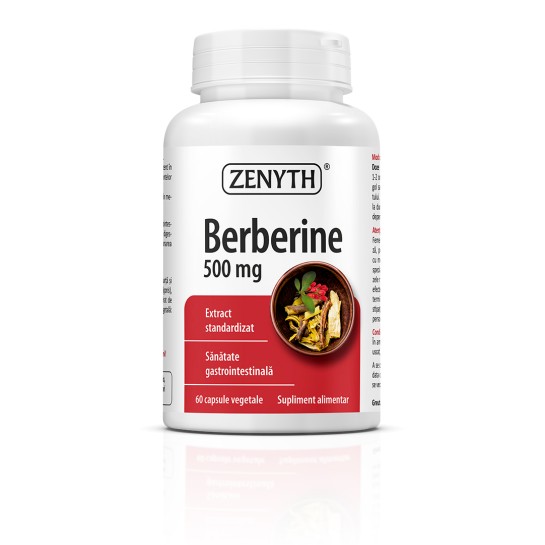 Berberine 500mg, 60 capsule, Zenyth