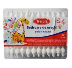 Betisoare copii,  60 bucati, Narcis
