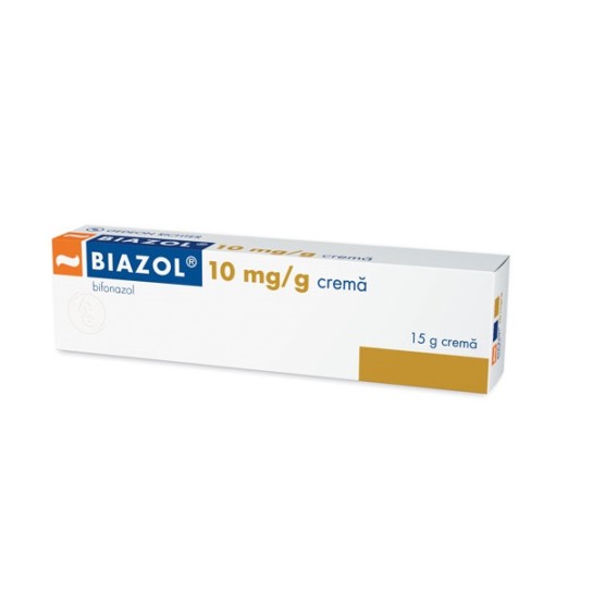 Biazol, cremă, 10mg/g, 15g, Gedeon Richter