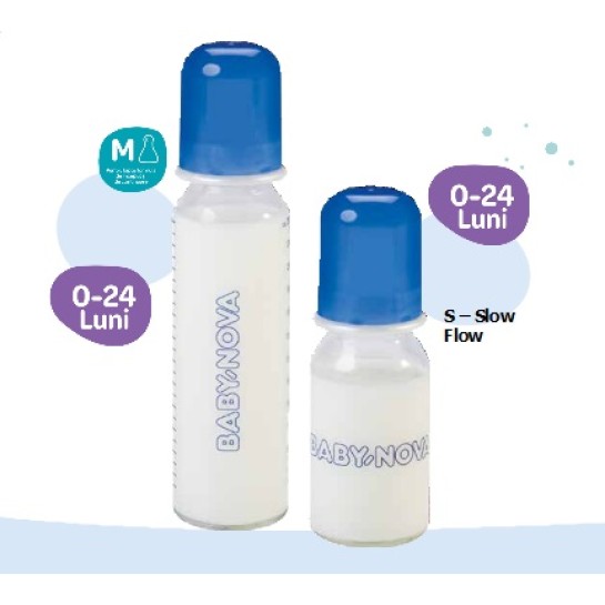 Biberon sticla 125ml, BabyNova