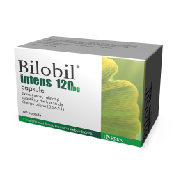 Bilobil intens 120mg, 60 capsule, Krka