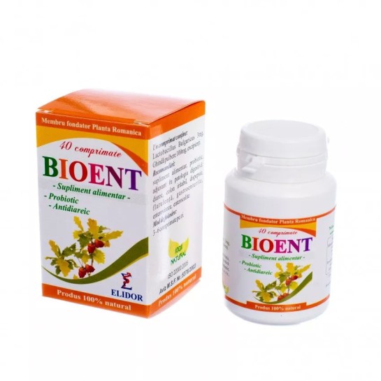 Bioent, 40 comprimate, Elidor