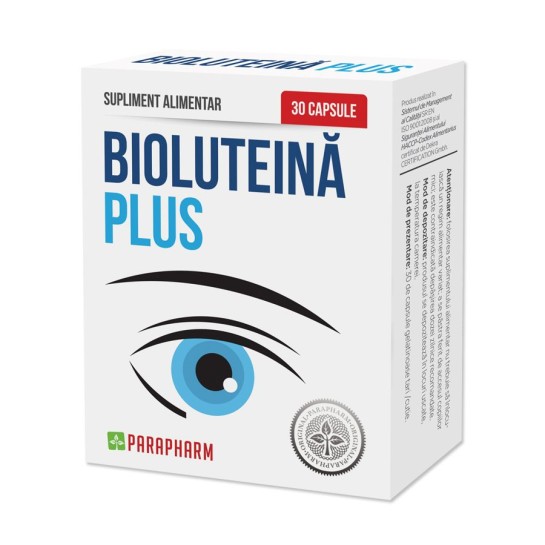 Bio-Luteina Plus, 30 capsule, Parapharm