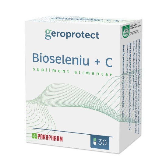Bioseleniu+C, 30 capsule, Parapharm