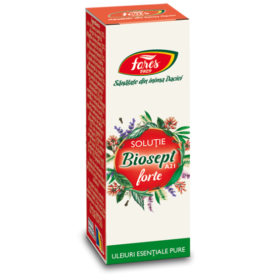 Biosept forte A21, solutie 10ml, Fares