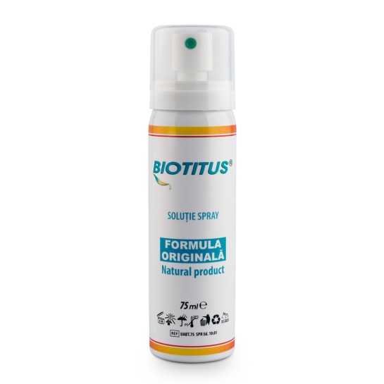 Biotitus Solutie spray formula originala 75ml