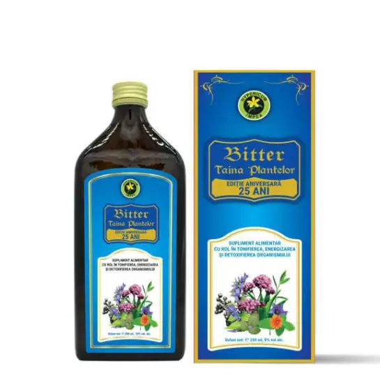 Bitter Taina Plantelor fara alcool, 200 ml, Hypericum