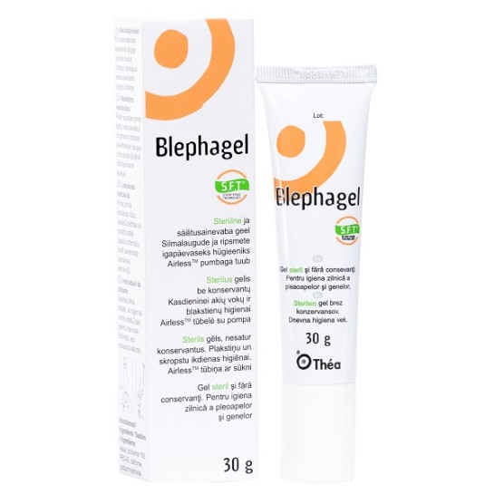 Blephagel, gel steril, 40g, Thea