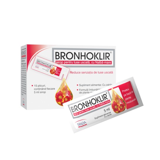 Bronhoklir, sirop tuse uscată, Stada