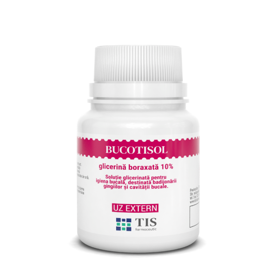 Bucotisol glicerină boraxată 10%, 25 ml, Tis (elaborare)