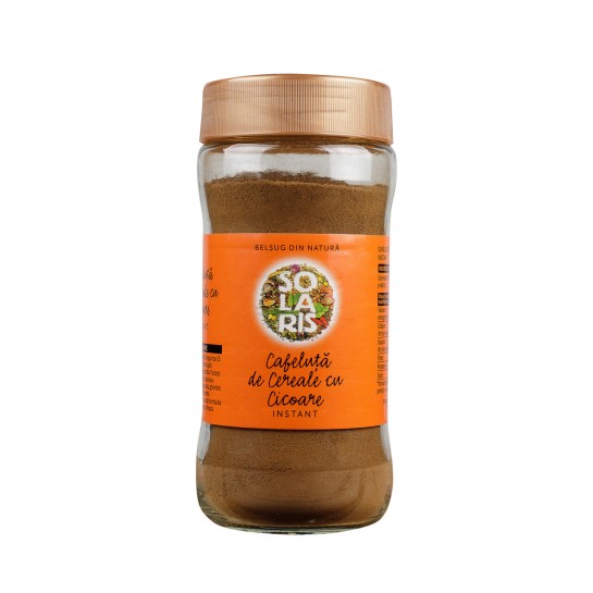Cafelută de cereale si cicoare instant borcan 100g Solaris