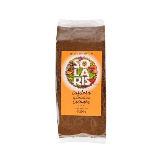 Cafelută de cereale si cicoare natur pungă 250g Solaris