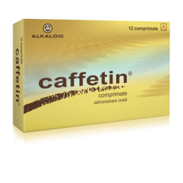 Caffetin, 12 comprimate, Alkaloid
