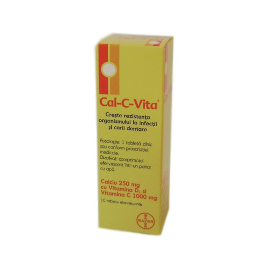 Cal - C - Vita, 10 comprimate efervescente