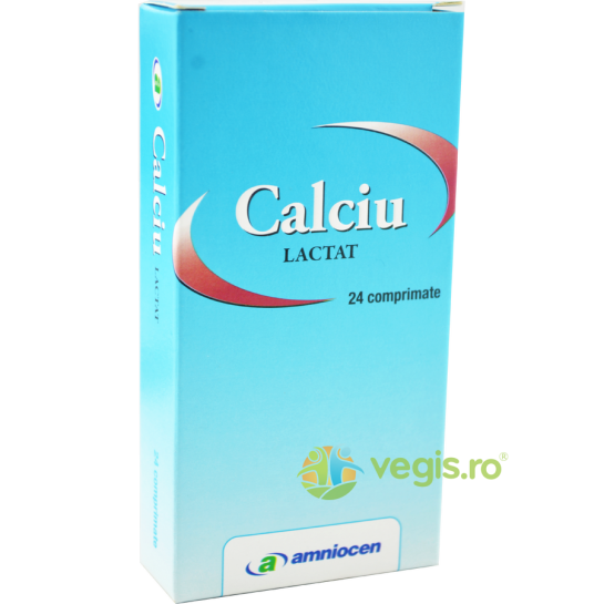  Calciu lactat 24cpr Amniocen 