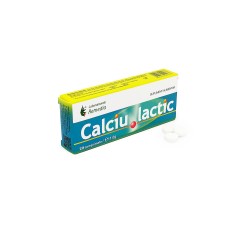 Calciu lactic 500mg, 20 comprimate, Remedia