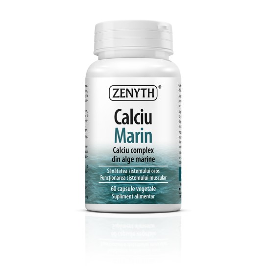 Calciu marin, 60 capsule, Zenyth