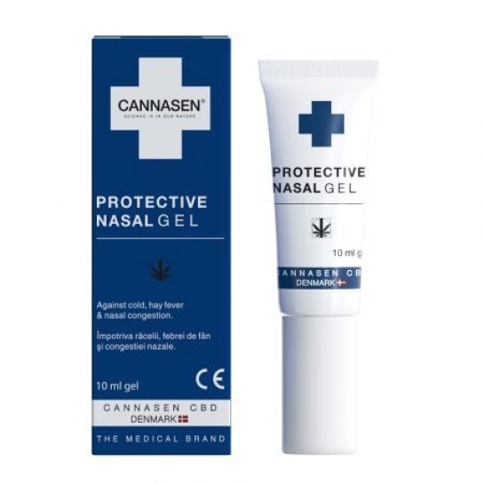 Cannasen CBD, Gel nazal protector cu canabidiol, 10ml