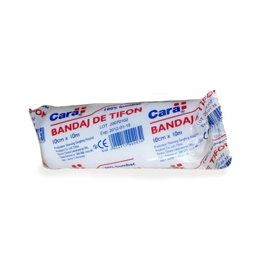 Cara bandaj de tifon, 10cm x 10m, Labormed