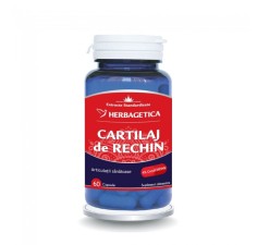 Cartilaj de rechin 60 capsule, Herbagetica