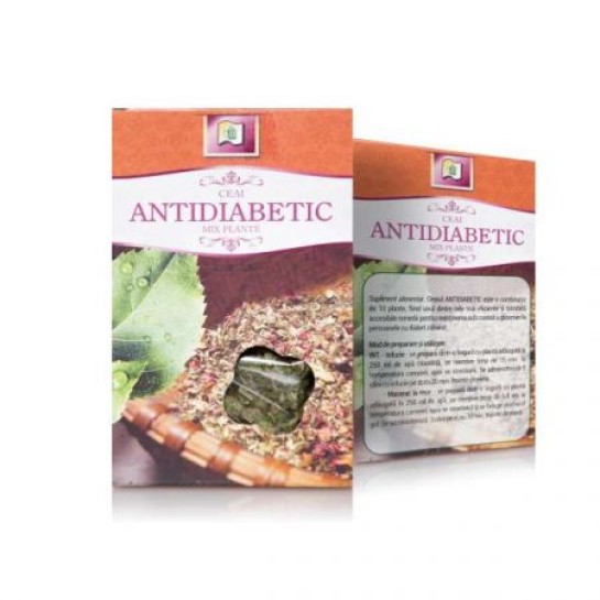 Ceai antidiabetic, 50g, Stef Mar 