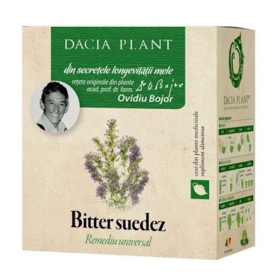 Ceai bitter suedez 50g, Dacia Plant