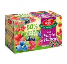Ceai cu Fructe de padure, 20 plicuri, Fares