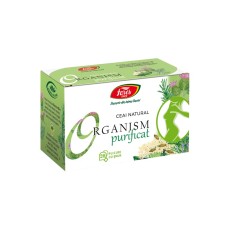 Ceai detoxifiant Organism Purificat , 20 plicuri, Fares