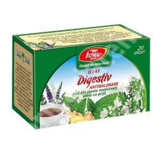 Ceai Digestiv, D147, 20 plicuri, Fares
