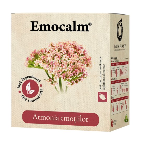 Ceai emocalm, 50g, Dacia Plant 