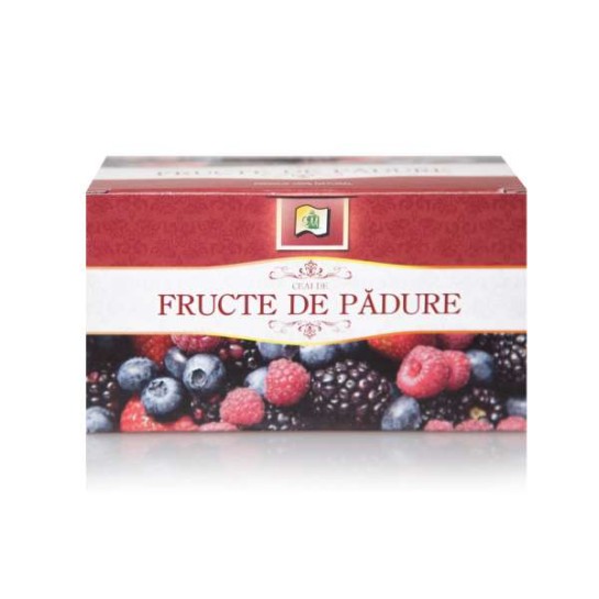 Ceai fructe pădure, 20 plicuri, Stef Mar