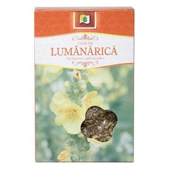 Ceai lumanărică, 50g, Stef Mar