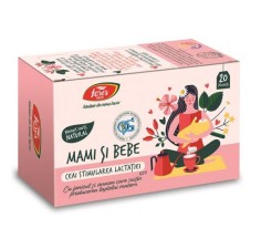 Ceai Mami si Bebe, Stimularea Lactatiei, 20 plicuri, Fares