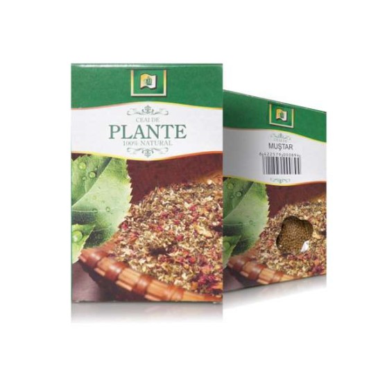 Ceai mustar boabe, 50g, Stef Mar