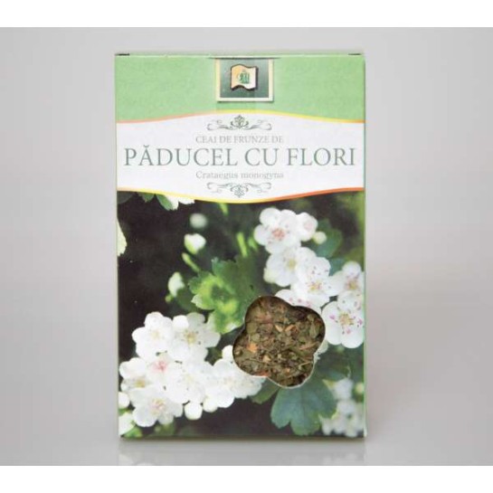 Ceai păducel frunze flori, 50g, Stef Mar