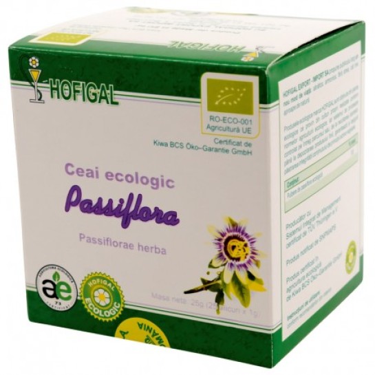 Ceai pasiflora eco, Hofigal