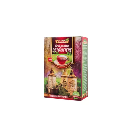 Ceai pentru detoxifiere 50g AdNatura