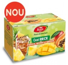 Ceai rece cu papaya,mango si ananas, Fares