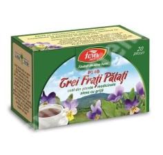 Ceai Trei Frati Patati, P140, 20 plicuri, Fares